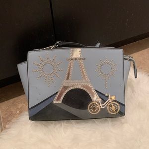 Michael Kors light blue limited shoulder bag